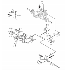 Foot Controls spare parts