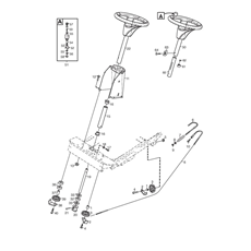 Steering spare parts