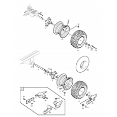 Wheels spare parts