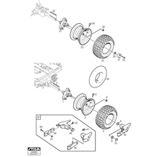 Wheels spare parts