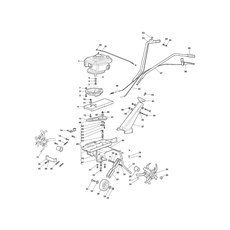 Cultivator spare parts