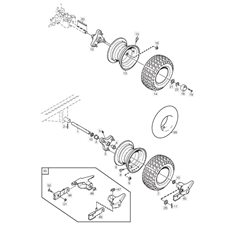 Wheels spare parts