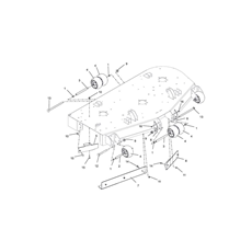 ANTI-SCALP WHEELS & BAFFLE spare parts