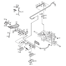 Foot Controls spare parts
