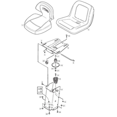 Seat spare parts