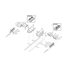 BATTERY SUPPORT spare parts