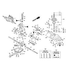 Transmission - K57V spare parts