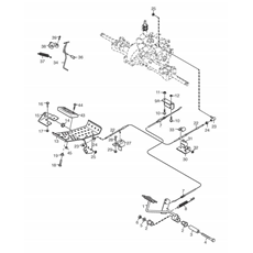 Foot Controls spare parts
