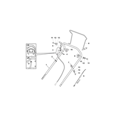 Handle, Upper Part spare parts