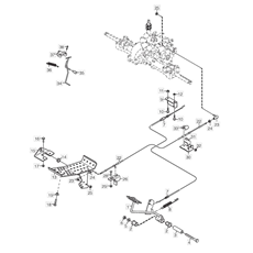 Foot Controls spare parts