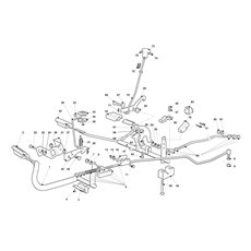 BRAKE AND GEARBOX CONTROLS WITH CRUISE CONTROL spare parts