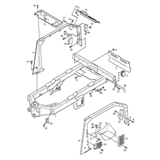 Frame (1) spare parts