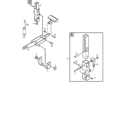 Pedal Lift spare parts