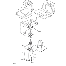 Seat spare parts