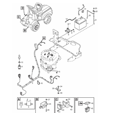 Electric system spare parts