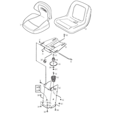 Seat spare parts