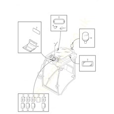 CABIN (2) spare parts