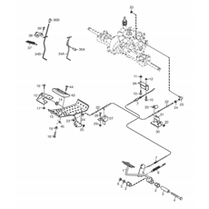 Foot Controls spare parts