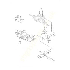 Foot controls spare parts