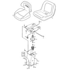Seat spare parts