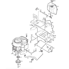 Engine-Briggs & Stratton spare parts