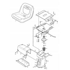 Seat spare parts