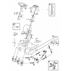 Steering spare parts