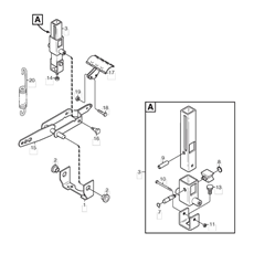 Pedal Lift spare parts