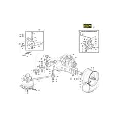 TRANSMISSION WITH ELECTROMAGNETIC CLUTCH spare parts