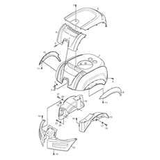 Body work-Rear spare parts