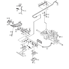 Foot Controls spare parts