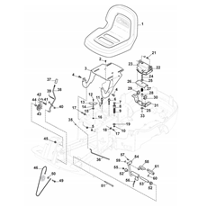 Seat spare parts