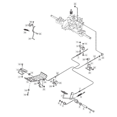 Foot Controls spare parts