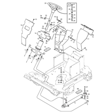 Steering spare parts