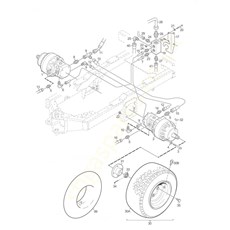WHEEL ENGINES-REAR spare parts