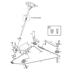 Steering spare parts