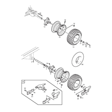 Wheels spare parts