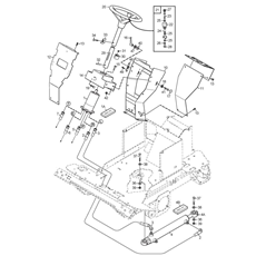 Steering spare parts