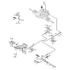 Foot Controls spare parts