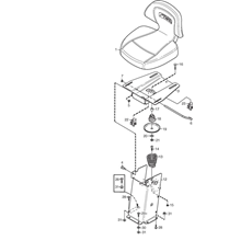 Seat spare parts
