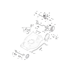 Deck and Height Adjusting spare parts