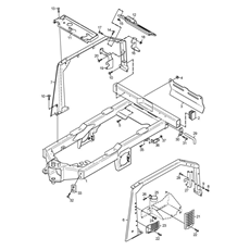Frame (1) spare parts