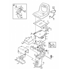 Seat spare parts