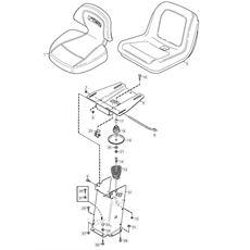 Seat spare parts