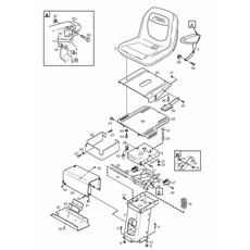 Seat spare parts