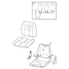 Seat (2) spare parts