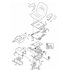 Seat spare parts