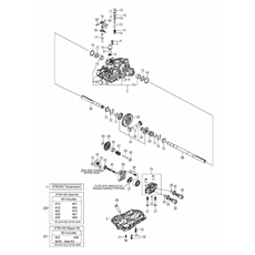 Transmission (3) spare parts
