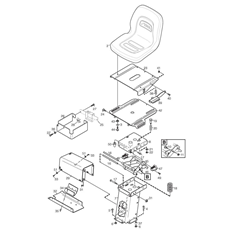 Seat spare parts