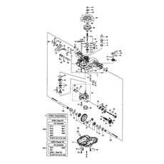 Transmission ( K46G) spare parts